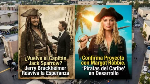 ¿Vuelve el Capitán Jack Sparrow? Jerry Bruckheimer Reaviva la Esperanza de Johnny Depp en 'Piratas del Caribe' y Confirma Proyecto con Margot Robbie