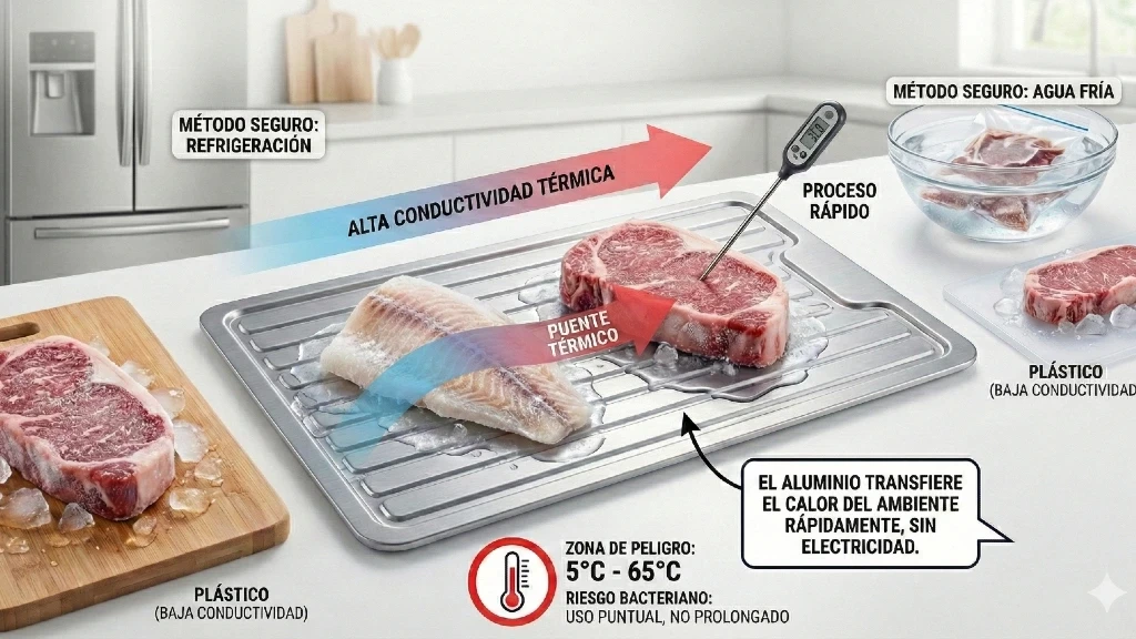 El Secreto para Descongelar Comida en Minutos sin Microondas ni Calor: Ciencia en tu Cocina, según UnoTV y Europa Press