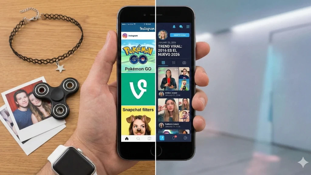 ¡Regreso al Pasado! El Impacto del Trend Viral '2016 es el Nuevo 2026' que Domina las Redes y Despierta la Nostalgia Colectiva