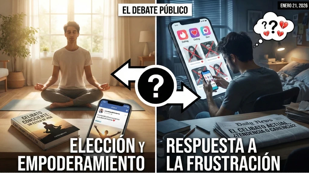 Celibato Moderno: ¿Elección Consciente o Reflejo de una Sociedad en Transformación? El Debate que Redefine la Sexualidad Contemporánea