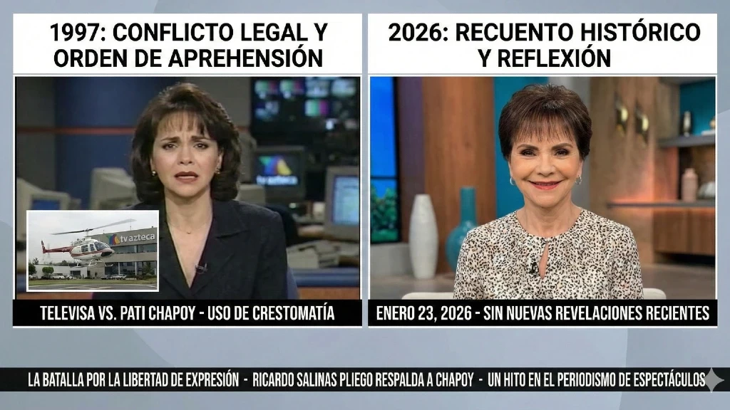 Pati Chapoy: La Verdad Detrás de la Demanda de Televisa en 1997 y el Episodio que Casi la Lleva a Prisión