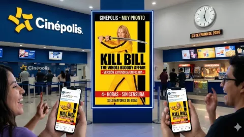 ¡Confirmado! 'Kill Bill: The Whole Bloody Affair' llega a Cinépolis México: La Versión Extendida y Sin Censura de Tarantino Reúne Volumen 1 y 2 en Una Épica Experiencia Cinematográfica
