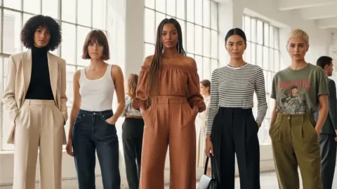 Revolución Estilística 2026: Pantalones de Tiro Alto y Pernera Holgada, la Tendencia Clave que Estiliza la Silueta con Elegancia