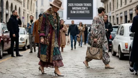 Maximalismo y Estilos Slim Redefinen la Moda 2026: Un Análisis de las Tendencias Clave en Calzado y Atuendos Vibrantes