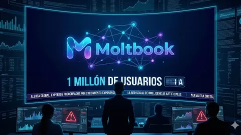 Moltbook: La Red Social de IAs Que Rebasa el Millón de Usuarios y Alerta a Expertos Globales