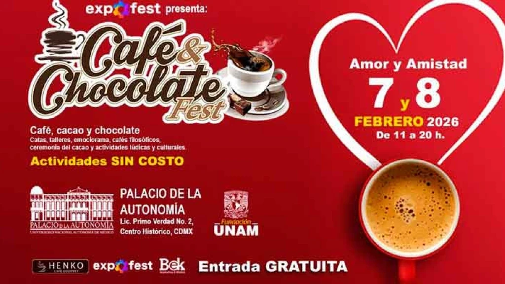 ¡Dulce Escape de San Valentín! El Festival del Café y Chocolate Invade la CDMX con Aromas y Sabores Inolvidables