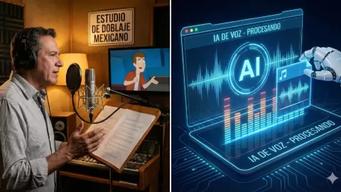 México Blinda a Dobladores Contra la IA y Desata Era Dorada del Cine Nacional con Nueva Ley Federal Audiovisual