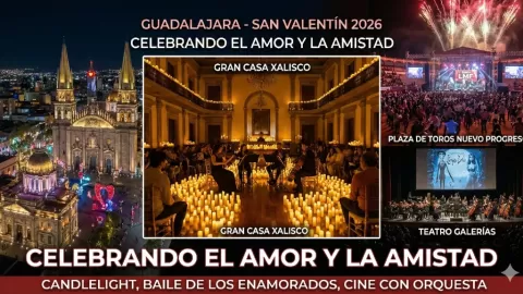 San Valentín 2026 en Guadalajara: Última Hora de Conciertos y Planes Románticos para Celebrar el Amor