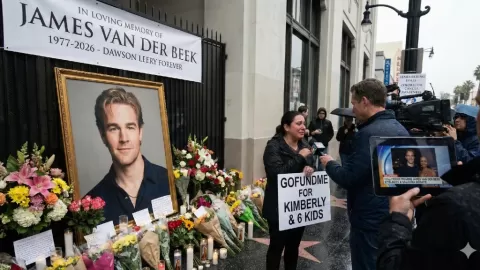 Hollywood se Une en Apoyo Masivo: Steven Spielberg y Zoe Saldaña Lideran Fondo para la Familia de James Van Der Beek tras su Trágico Adiós por Cáncer Colorrectal