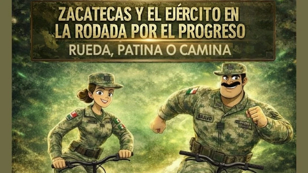 Zacatecas Vibra: Gobierno y Ejército Mexicano Convocan a la Gran 'Rodada por el Progreso' para Fomentar la Convivencia Familiar en el Corazón Histórico de la Capital