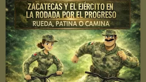 Zacatecas Vibra: Gobierno y Ejército Mexicano Convocan a la Gran 'Rodada por el Progreso' para Fomentar la Convivencia Familiar en el Corazón Histórico de la Capital