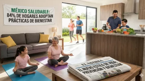 Revolución Saludable en México: 84% de Hogares Adopta Hábitos de Bienestar y Prevención