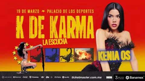 ¡Kenia Os Desata la Locura! Anuncia Experiencias Exclusivas de 'K de Karma' en México con Acceso VIP y Vista a Gira Internacional