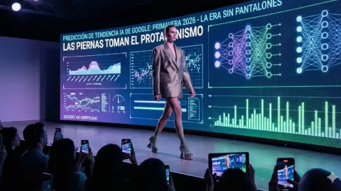 ¿Adiós a los pantalones? Analizamos la supuesta tendencia 'no-pants' de Primavera 2026 y su origen en la IA de Google