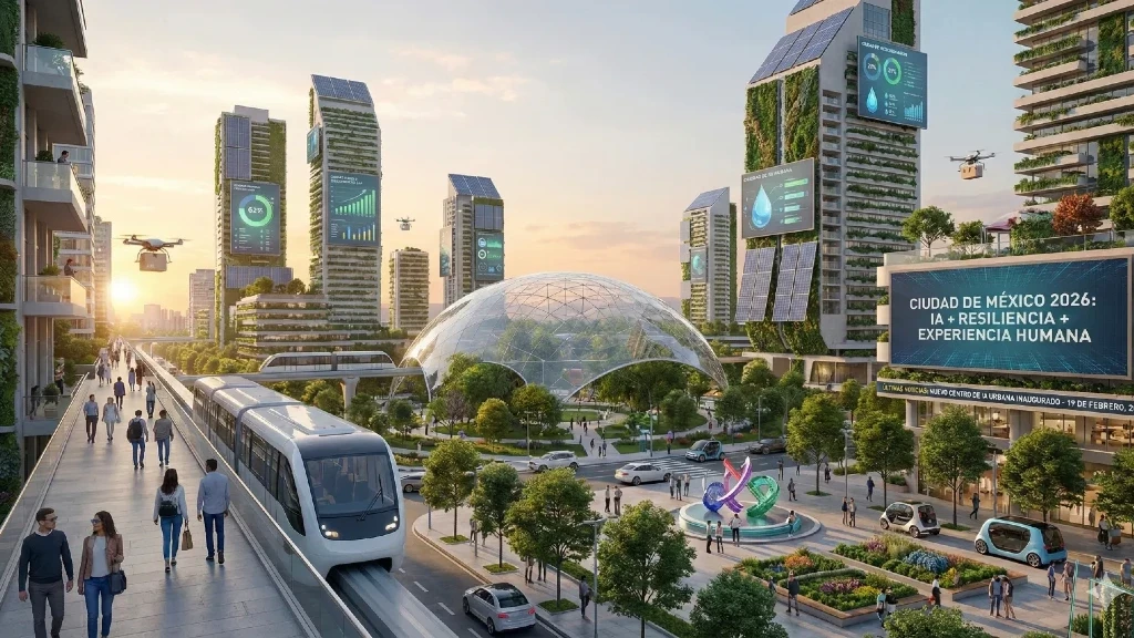 Impacto Transformador: IA, Resiliencia y Experiencia Humana Redefinen el Diseño Urbano Global en 2026