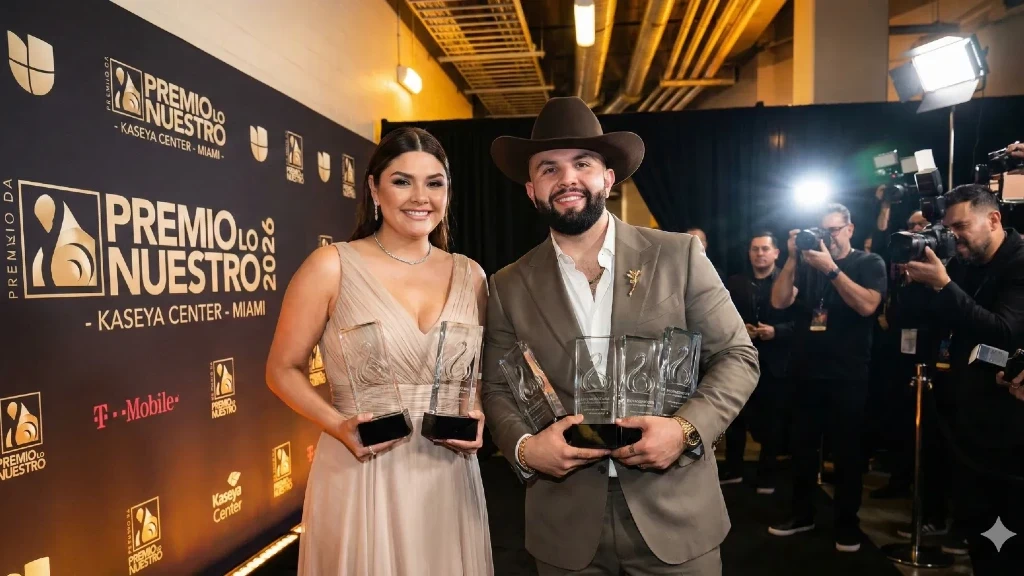 Premios Lo Nuestro 2026: ¡Sonora en la Cima! Yuridia y Carín León Dominan la Gala con Múltiples Galardones