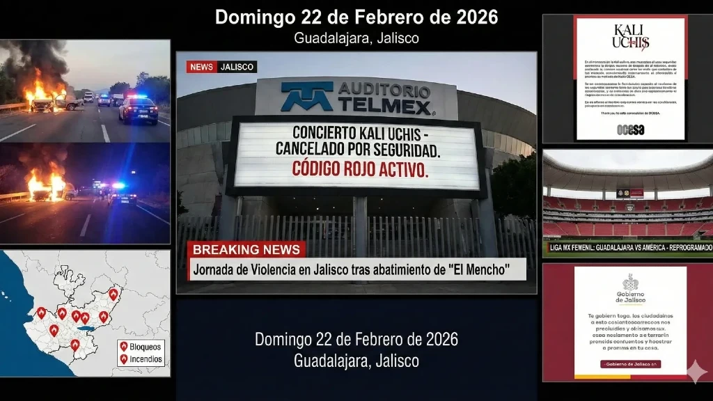 Cancelación Masiva de Conciertos en Guadalajara: Kali Uchis y Más Eventos Suspendidos por Inseguridad Crítica en Jalisco