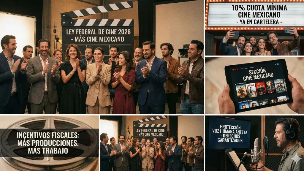 Impulso Histórico al Cine Mexicano: Nueva Ley Federal Promete Revitalizar la Industria y Proteger a sus Talentos