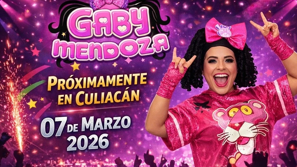 ¡Confirmado! Gaby Mendoza Desembarca en Culiacán con su Irreverente Show de Comedia: ¿Listo para la Noche del 7 de Marzo?