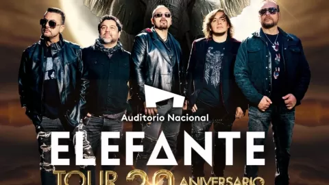 Elefante: 30 Años de Trayectoria Culminan con Noche Mágica en Auditorio Nacional y Gira Global