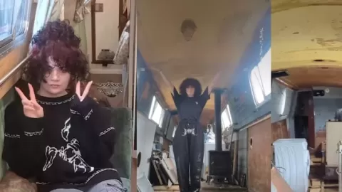 Transformación audaz: Joven de 28 años convierte un barco en su hogar flotante, desafiando el mercado inmobiliario con ingenio y ahorro