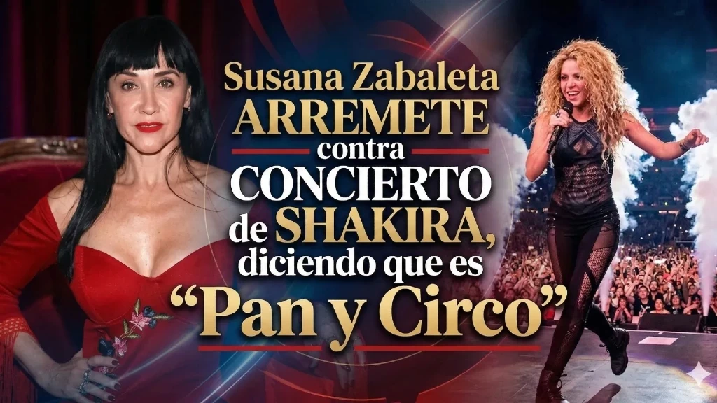 Susana Zabaleta Enciende la Polémica: 'Pan y Circo' ante Megaconcierto de Shakira en el Zócalo